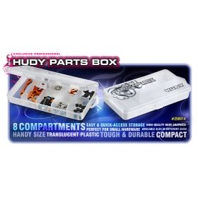 HUDY 298014 PARTS BOX - 8-COMPARTMENTS