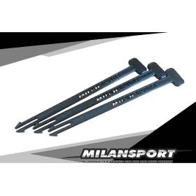 Milansport 1/8 Onroad Wheel Clips - 3 holders