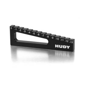 HUDY 107717 Chassis Droop Gauge 0 to -13 mm for 1/8 Off-Road