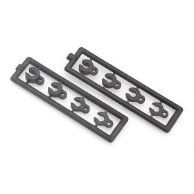 XRAY 302080 CASTER CLIPS SET 4+3+2+1 MM (2)