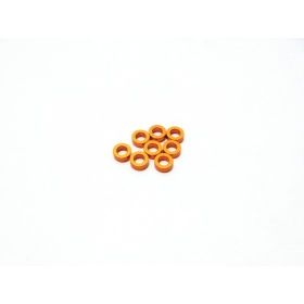 Hiro Seiko 3mm Alloy Spacer Set (2.0mm) [Orange]