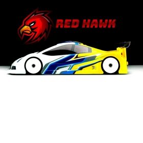 Xtreme EP Red Hawk BodyShell - 0.5 LIGHT