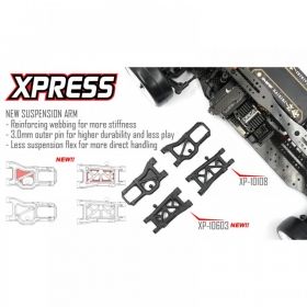 STRONG FRONT AND REAR COMPOSITE SUSPENSION ARMS FOR FT1 FT1S XQ1S XQ1