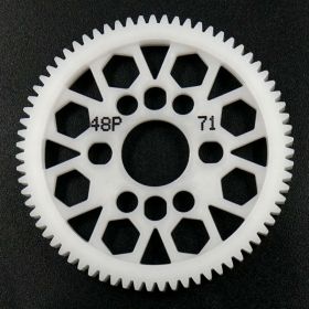 Yeah Racing Competition Delrin Spur Gear 48P 71T For 1/10 On Road Touring Drift